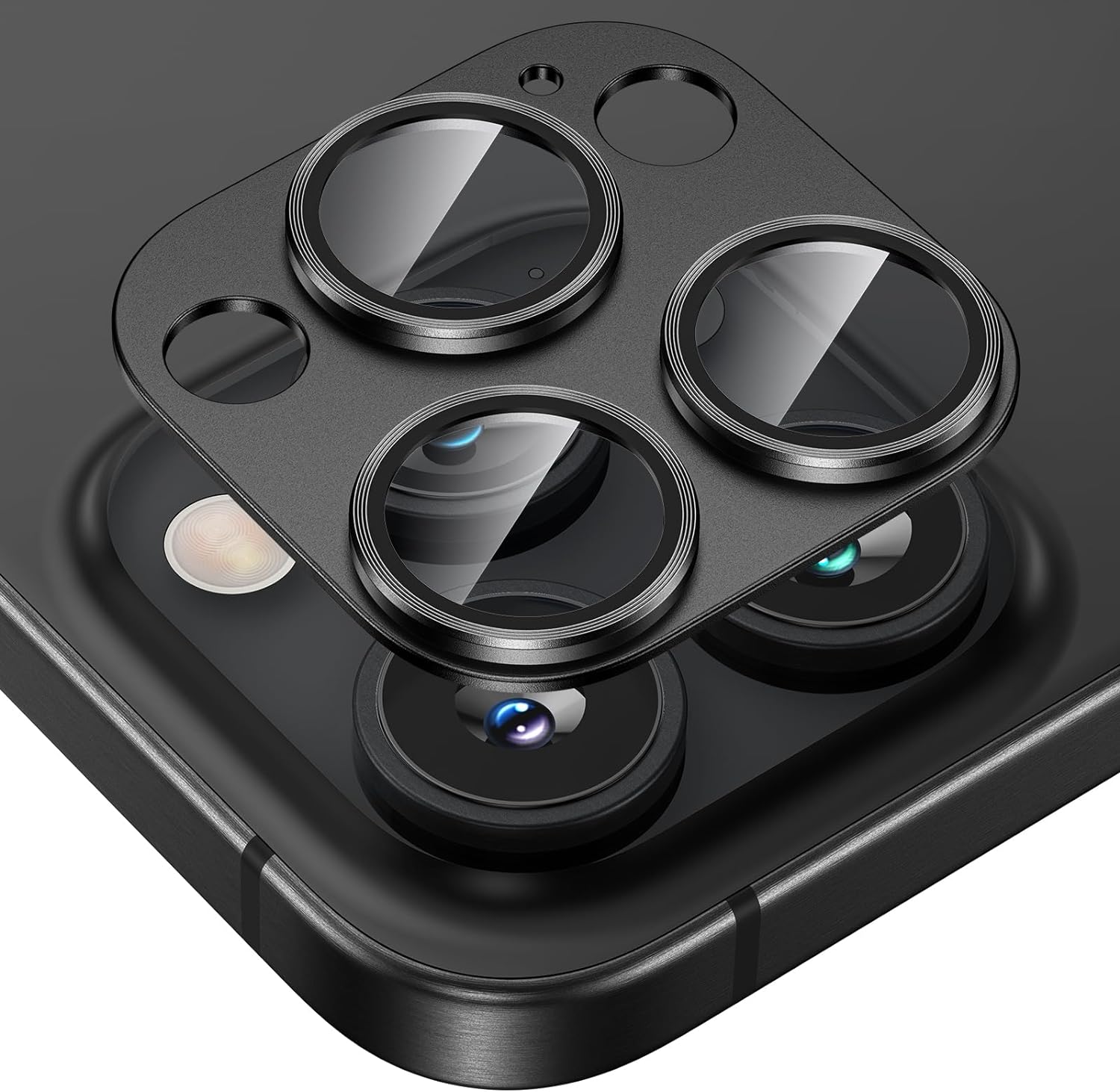 BestGlass Camera Lens Protector for iPhone 15 Pro/Max