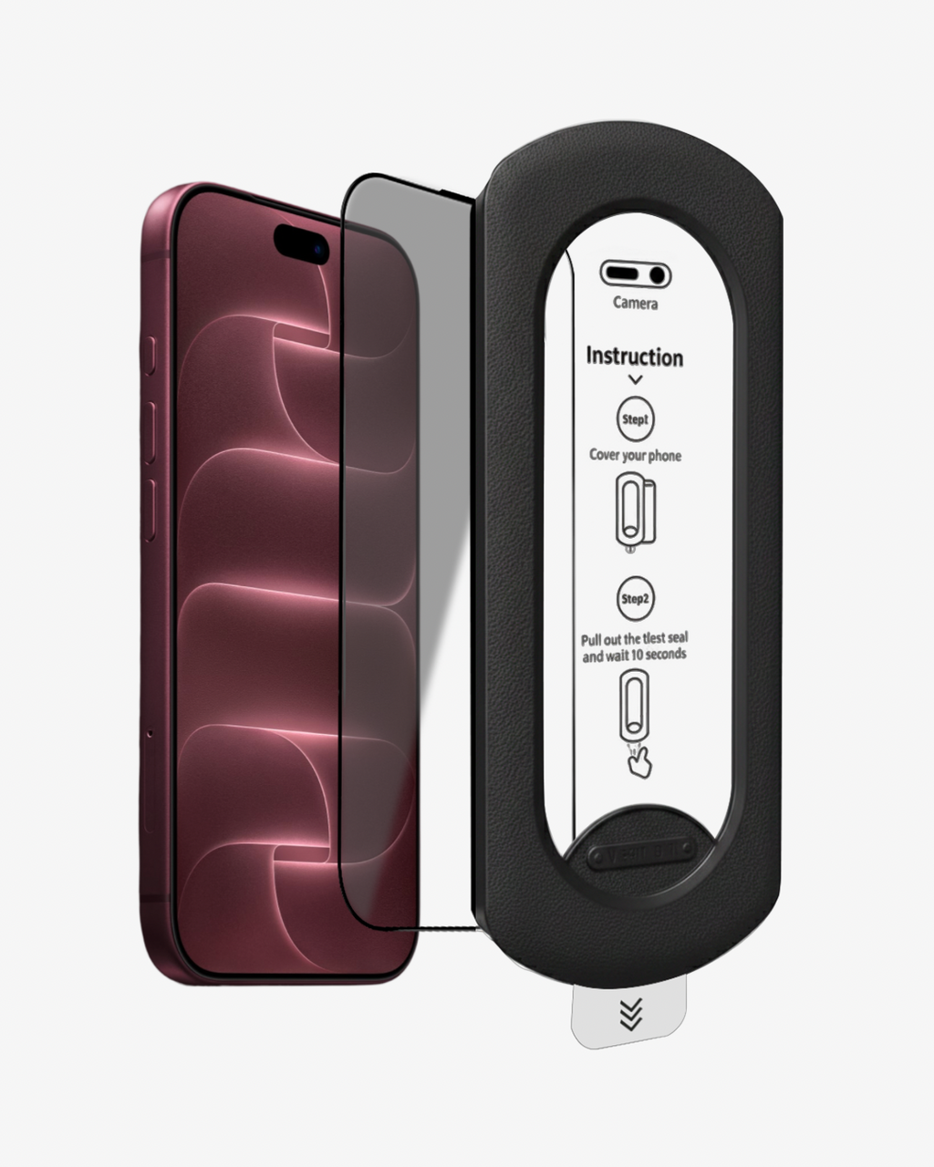 UltraGlass Privacy Ceramic Armor - iPhone Screen Protector