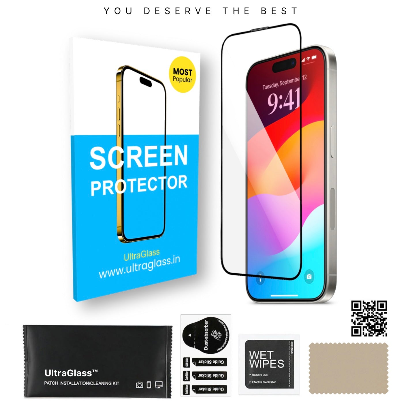 UltraGlass Screen Protector for iPhone