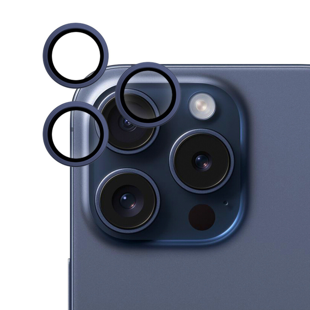 BestGlass Camera Rings Lens Protector for iPhone 15 Pro/Max