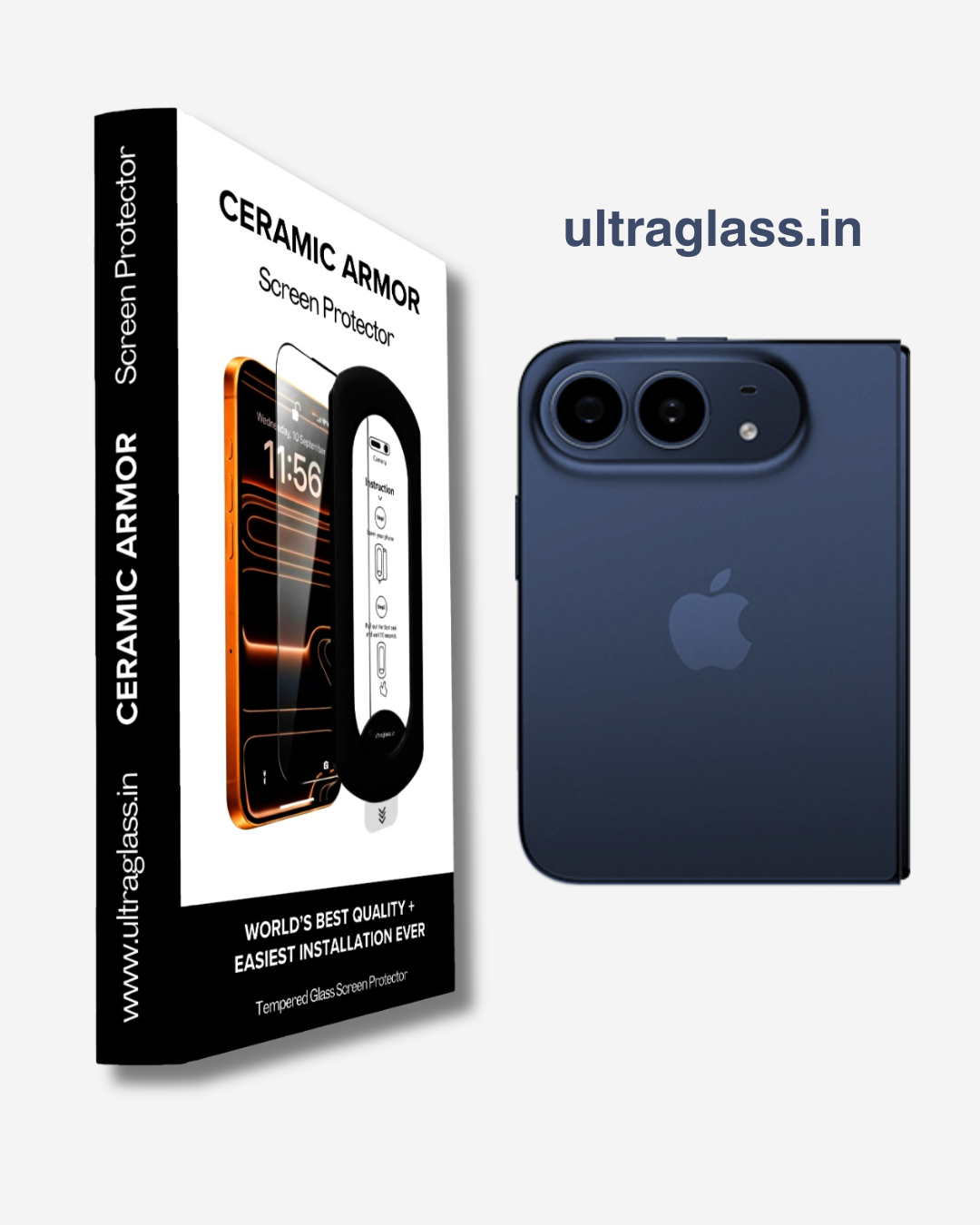 iPhone Duo Screen Protector - UltraGlass Ceramic Armor
