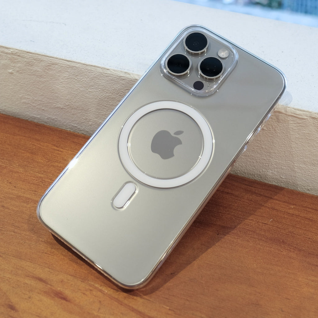 MagSafe Crystal Clear iPhone Case – Anti-Yellow, Sleek, and Durable