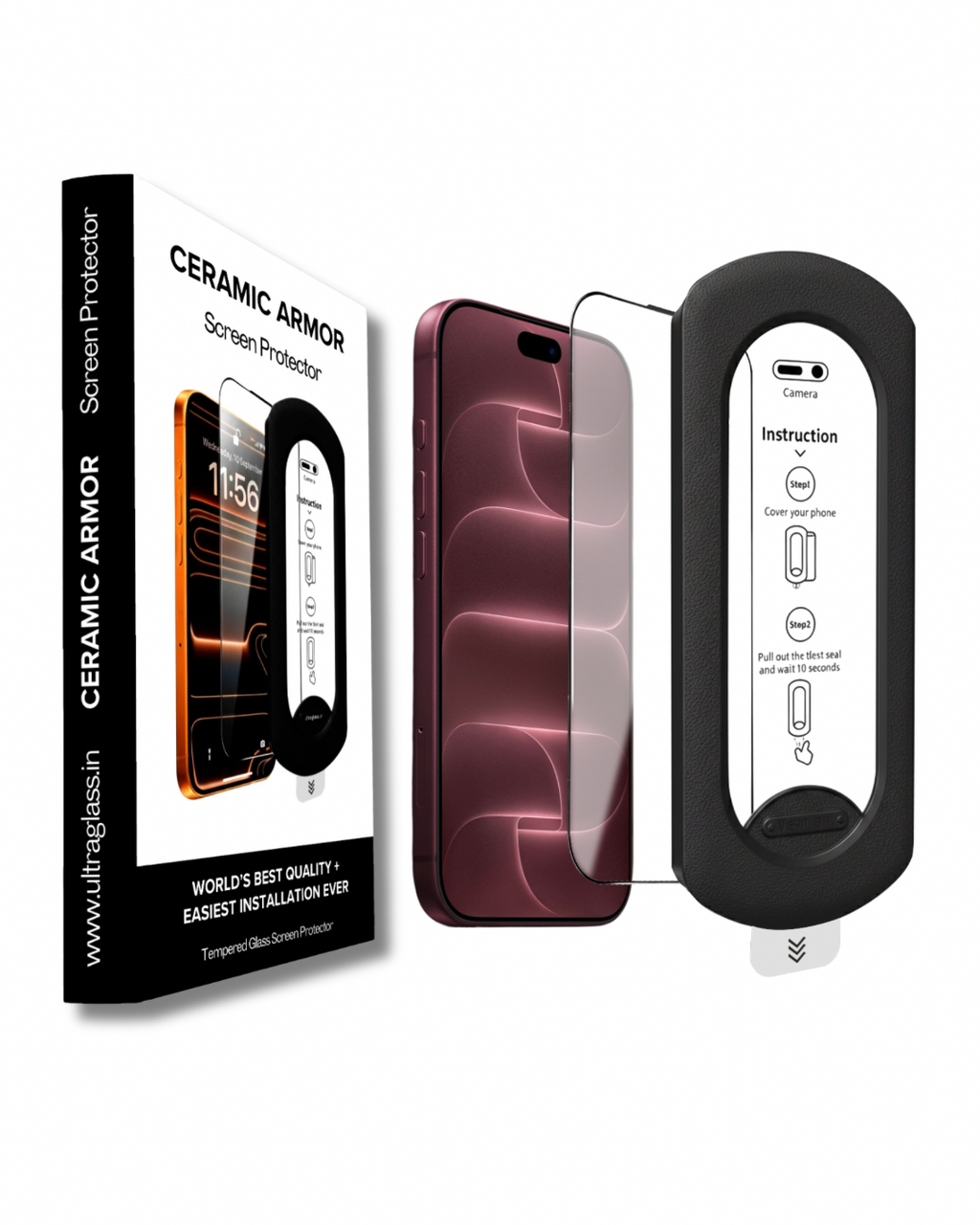 UltraGlass Ceramic Armor - iPhone Screen Protector