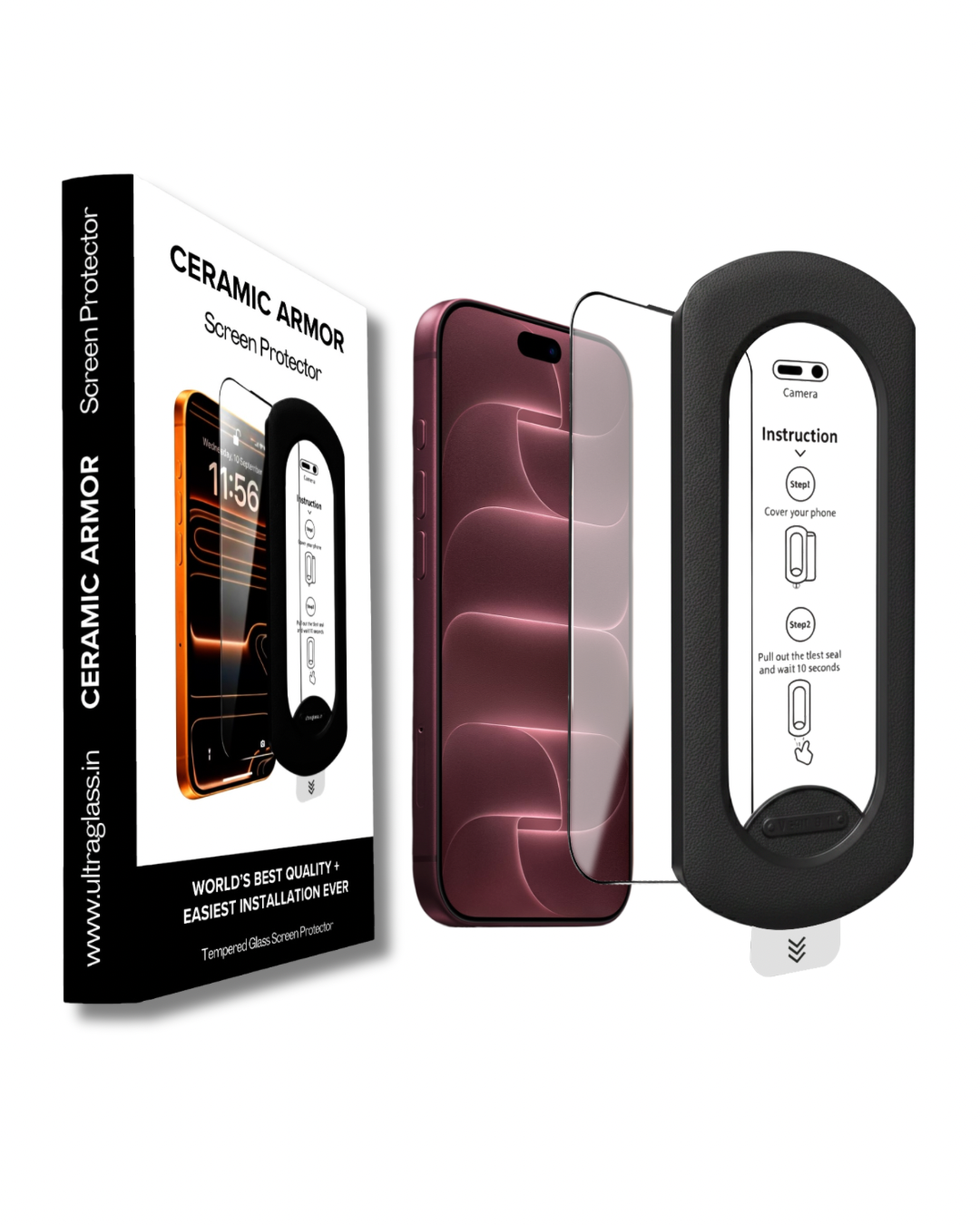 UltraGlass Ceramic Armor - iPhone Screen Protector