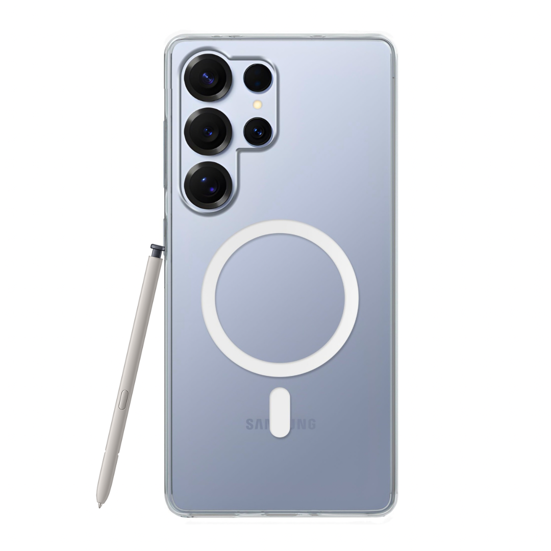 Samsung Galaxy MagSafe Crystal Clear Case – Anti-Yellow, Sleek, and Durable