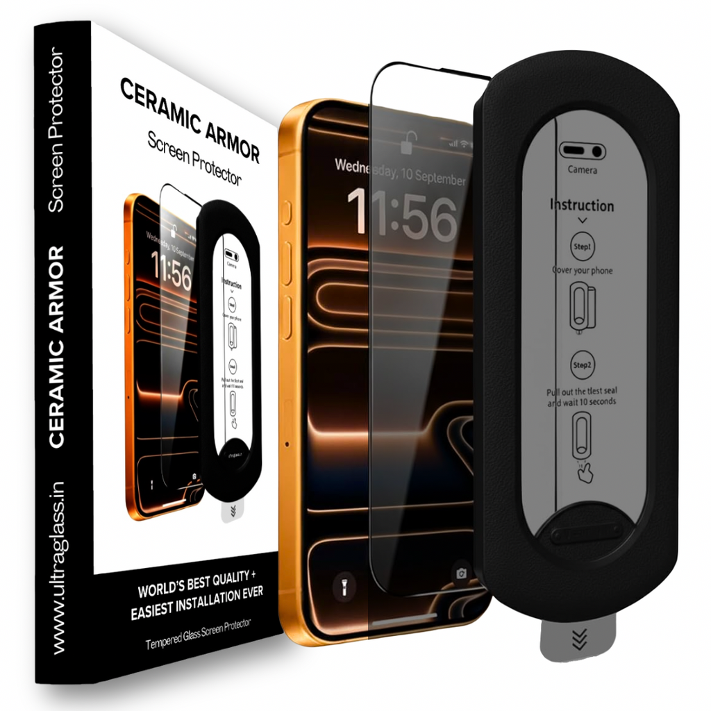 Privacy Ceramic Armor Screen Protector for iPhone