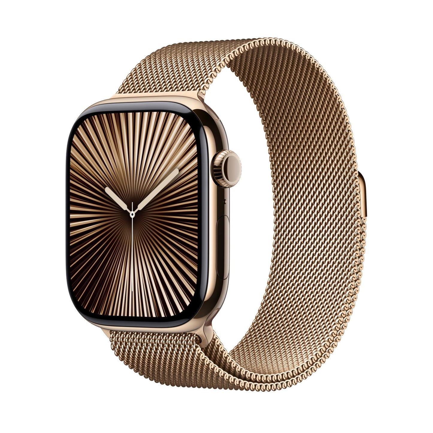 Gold Milanese Loop Apple Watch Strap