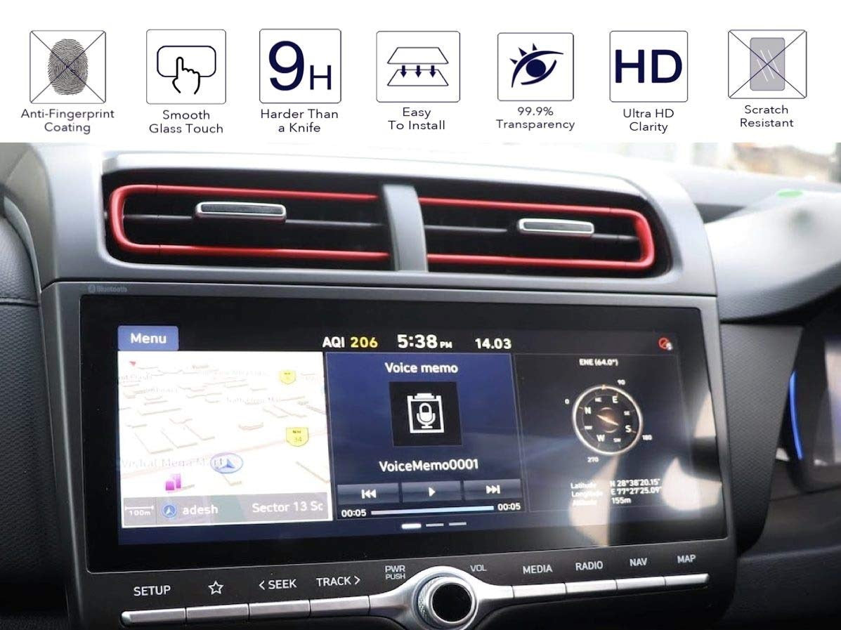 UltraGlass Screen Protector for Hyundai Alcazar